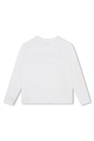 felpa in cotone bianco LANVIN KIDS | N30141117